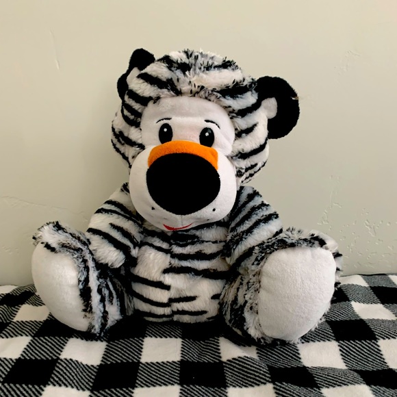 Zebra teddy bear stuffed animal - Picture 1 of 1